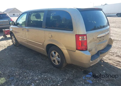 2008 Dodge Grand Caravan Sxt из США, поврежденный, VIN 1D8HN54P78B124714